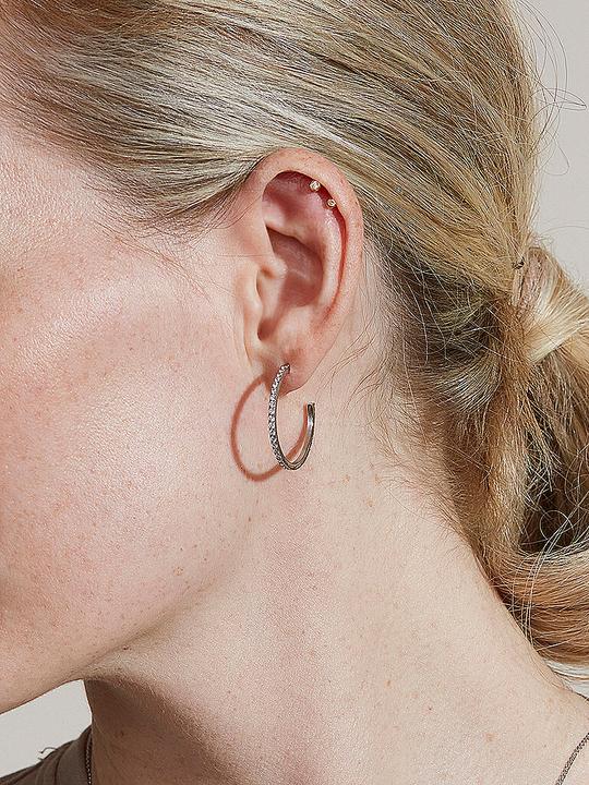 Immagine prodotto Edblad Creolen GLOW CREOLES MINI Steel (Metallo)