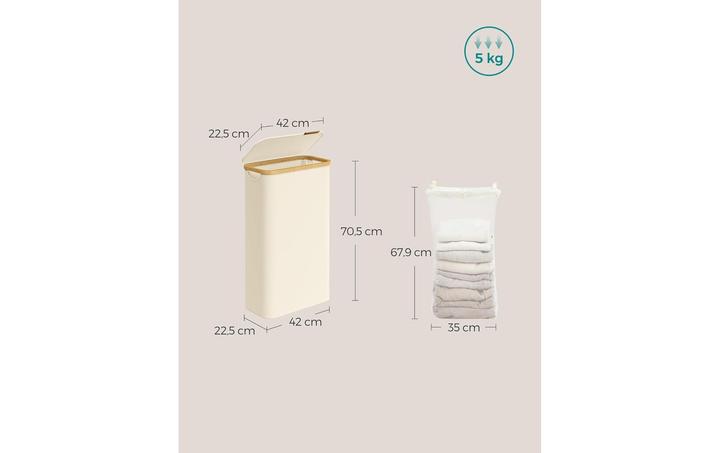 Produktbild Songmics Wäschekorb (65 l)