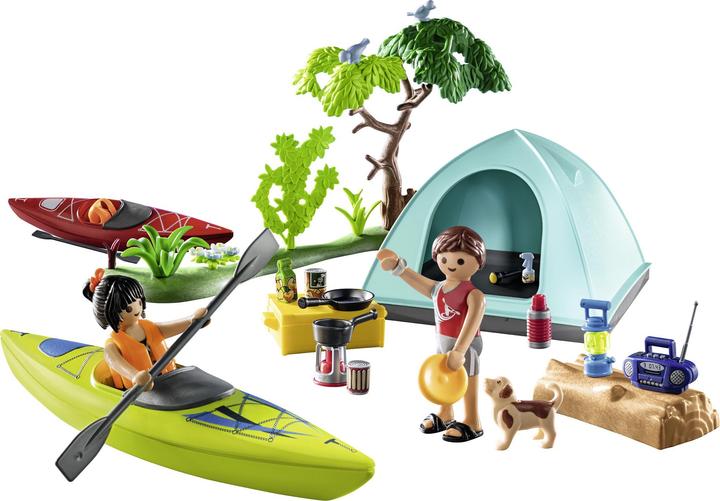 Immagine prodotto Playmobil 71425 Campeggio (71425, Divertimento in famiglia Playmobil)