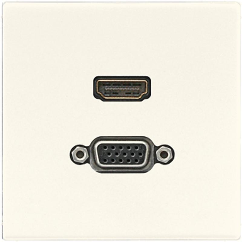 JUNG, Zubehör Schalterprogramm, HDMI-Steckdose LS UPmont Kanaleinb MALS1173