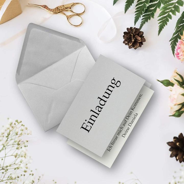 Actual product image Neuser Papier Faltkarten-Set mit Umschlägen, Doppelkarten und Einlegern (75 Stück) (75 pcs.)