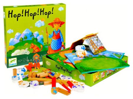 Image du produit Djeco Hop ! Hop ! Hop ! (mult) (Allemand, Français, Italien, Anglais)