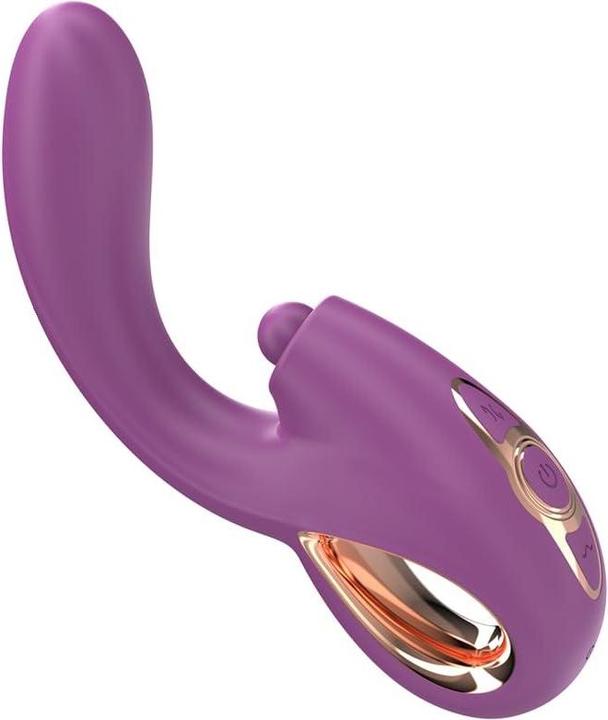 Actual product image Intense Lali Multifunktions-G-Spot-Vibrator Tapping & Stoss & Vibration Lila