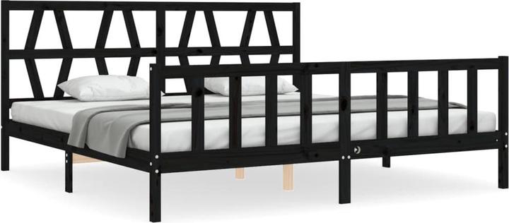 Actual product image vidaXL Bettrahmen (200 x 200 cm)