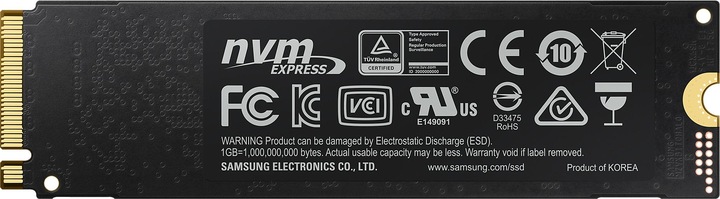 Actual product image Samsung 970 EVO Plus (2000 GB, M.2 2280)