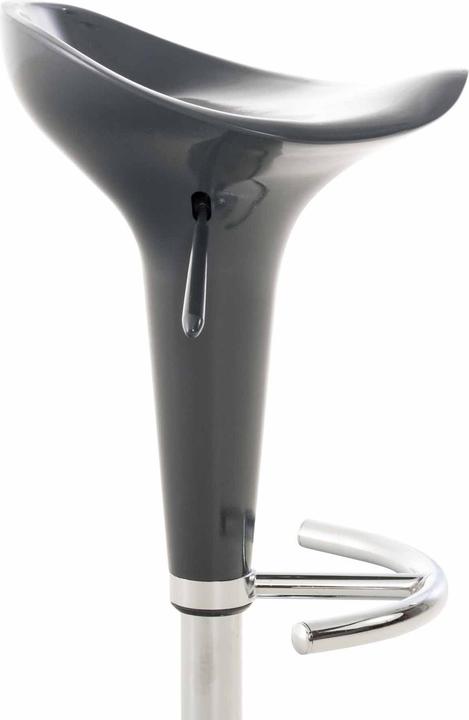 Produktbild CLP Barhocker Saddle, grau