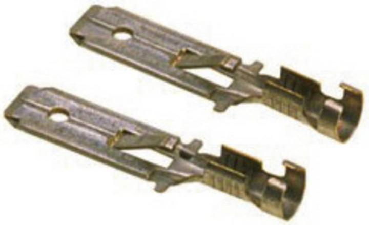 Lapp Kabel Flachstecker Steckbreite: 6.3 mm Steckdicke: 0.8 mm 180 ° Unisoliert Metall 63501022 100 St.