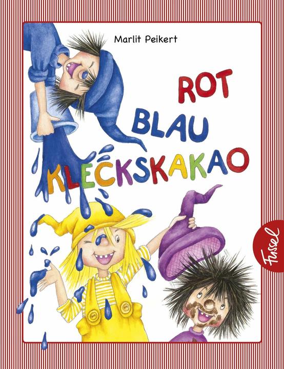 Produktbild Rot, blau, Kleckskakao (Deutsch, Marlit Peikert, 2017)