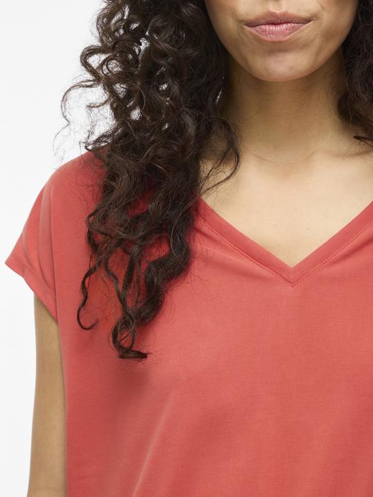 Produktbild Vila VIMODALA V-Ausschnitt Oberteil mit kurzen Ärmeln (L)