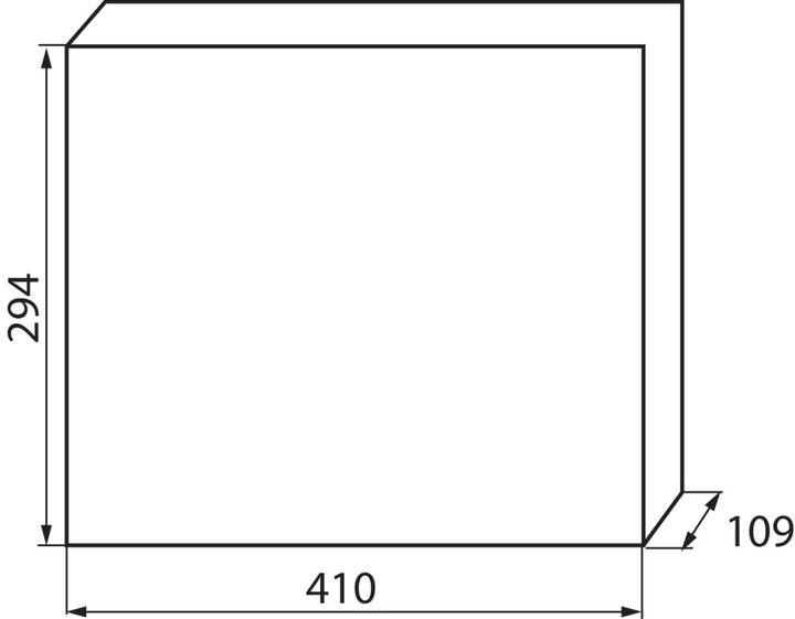 Actual product image Kanlux Surface-mounted distribution board with DIN rail 2x18 modules IP30 IK07 KDB-S36T 23615