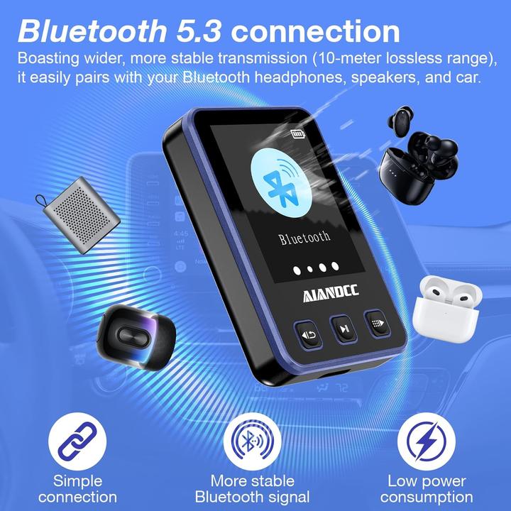 Actual product image Aiandcc Sportlicher MP3-Player (32 GB)