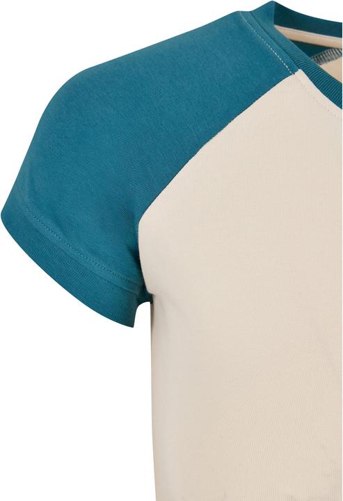 Immagine prodotto Urban Classics Maglietta da baseball da donna biologica elasticizzata corta e retrò (S)