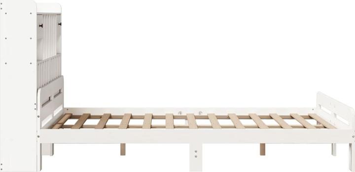 Image du produit vidaXL Bett mit Regal (140 x 200 cm)