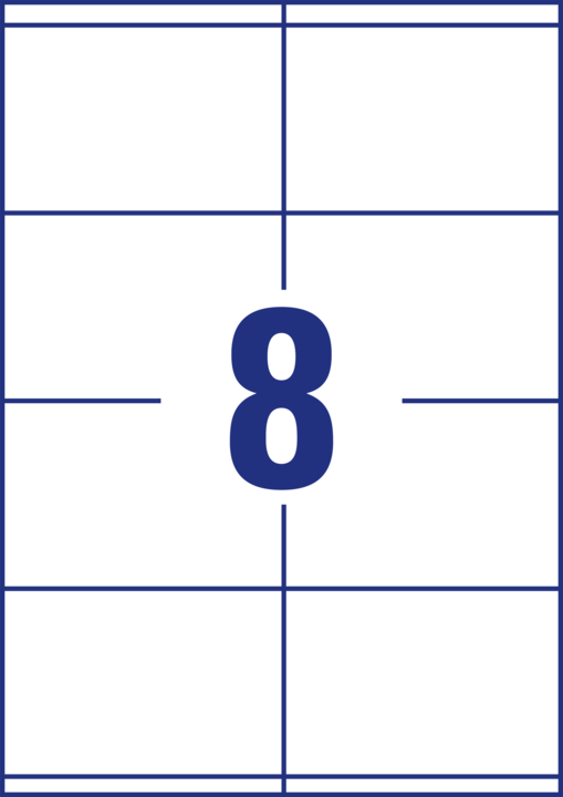 Produktbild Avery Karteikarten (A4, 185 g/m², 200 x)