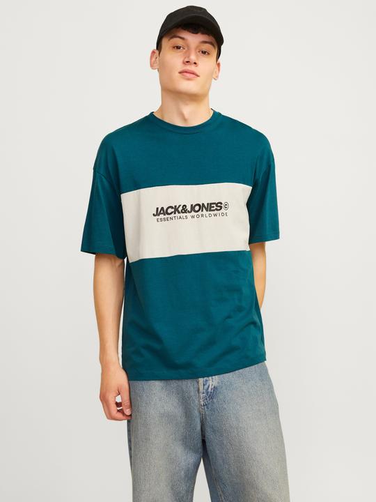 Image du produit Jack & Jones Jjelegacy Blocking Tee Ss O-Neck Noos (XXL)