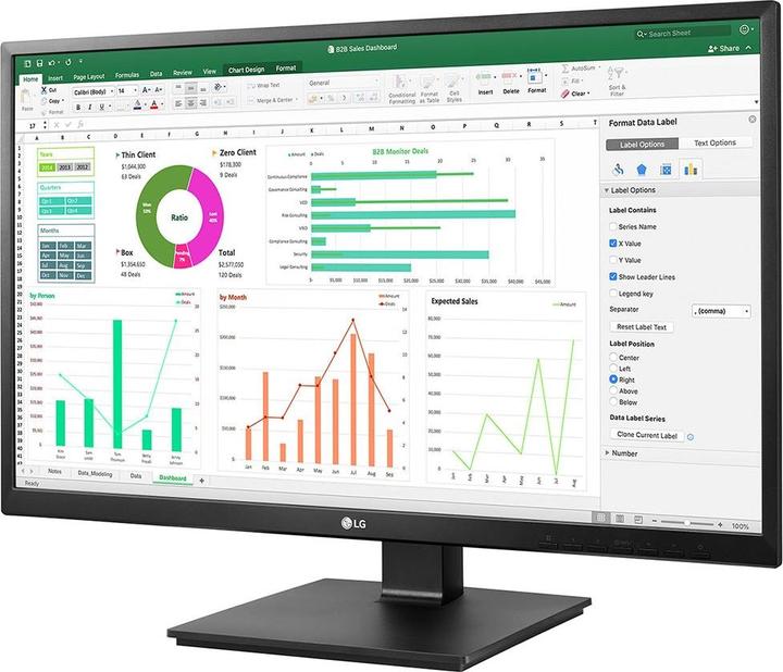 Image du produit LG 27BN55UP-B (3840 x 2160 pixels)