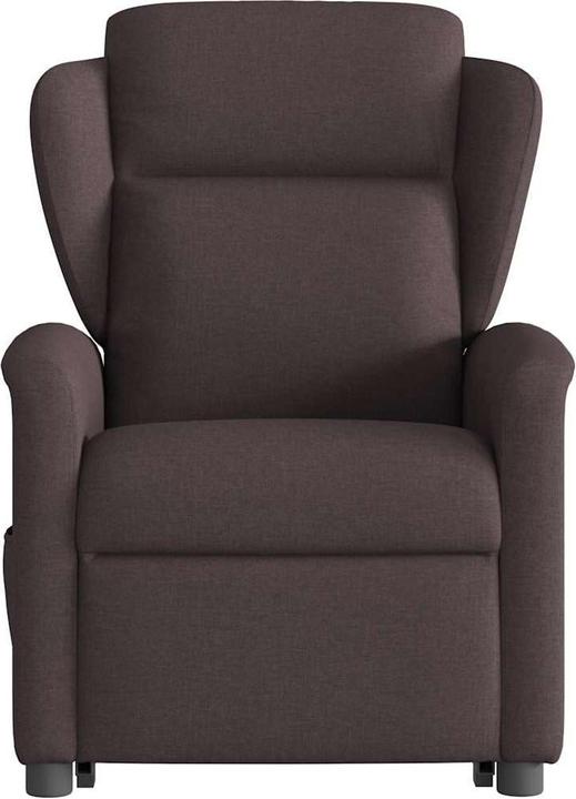 Immagine prodotto vidaXL Poltrona massaggiante con ausilio per la posizione eretta in tessuto marrone scuro