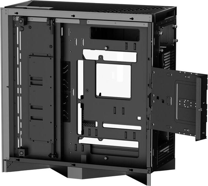Actual product image TRYX LUCA L70 Midi-Tower, Tempered Glass, ARGB - black (ATX)