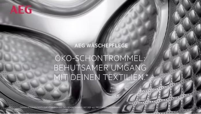 Produktbild AEG LR7E75699 Waschmaschine / Serie 7000 mit ProSteam® / UniversalDose Schublade / 9,0 kg / Leise / (9 kg, Links)