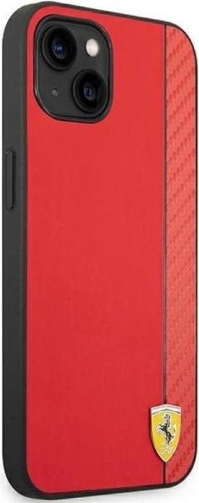 Actual product image Ferrari FEHCP14MAXRE iPhone 14 Plus 6.7" czerwony/red hardcase Carbon (Apple iPhone 14 Plus)