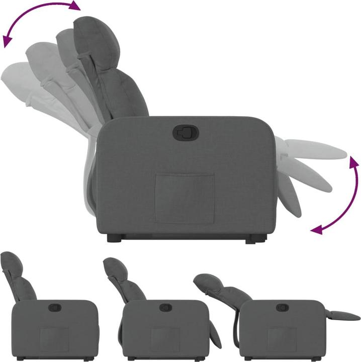 Actual product image vidaXL Relaxsessel mit Aufstehhilfe