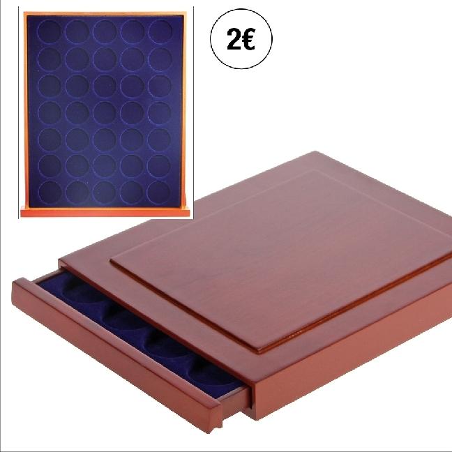 Münzenbox NOVA Exquisite, für 35 St. Münzen Format 2 Euro, Sachbücher