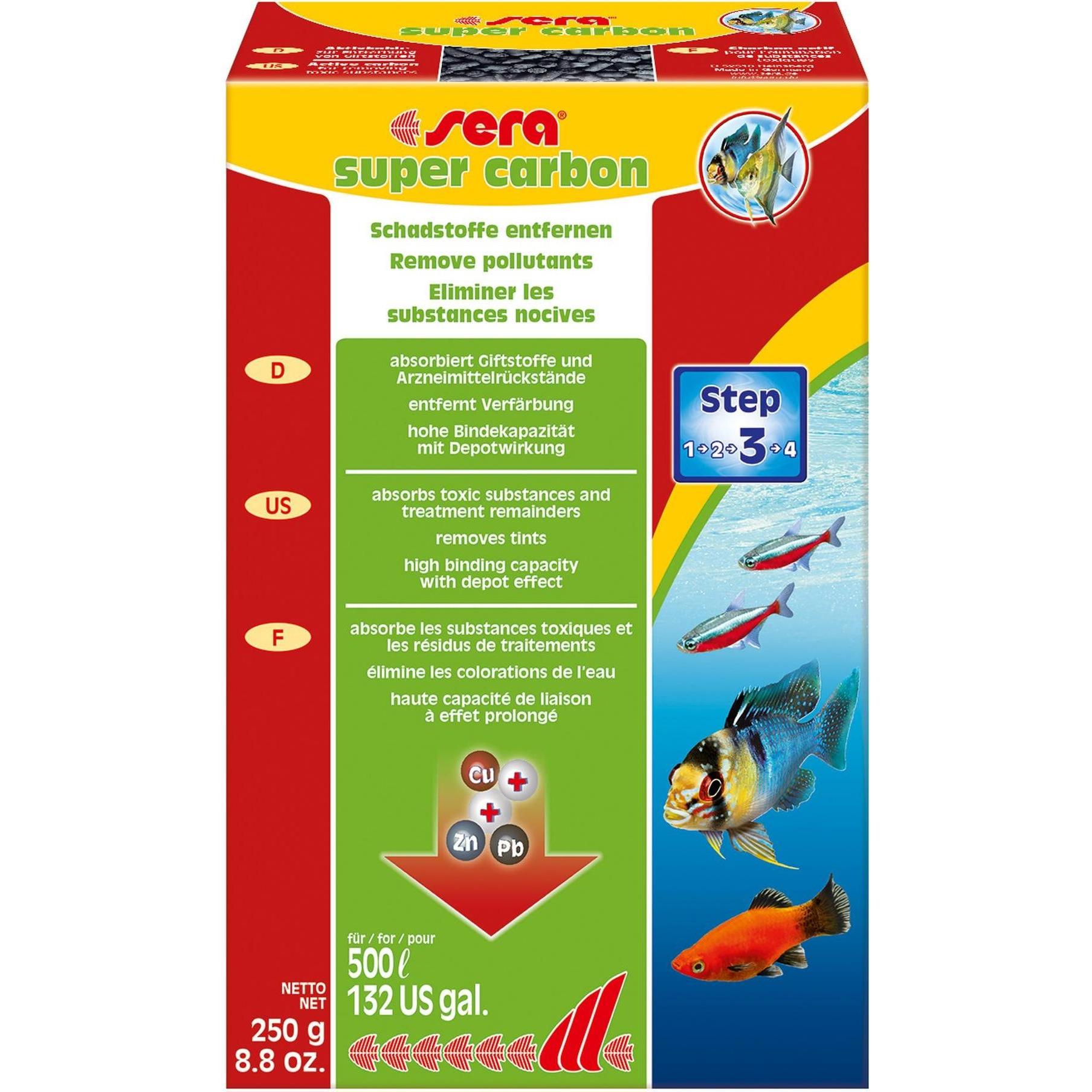 Sera Filtri a Carbone Attivo: Acqua Dolce e Salata - Filtro per Acquario