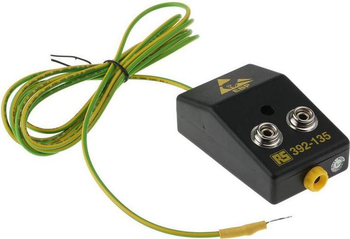 Actual product image RS PRO Antistatic earth bonding point box (Static protection)