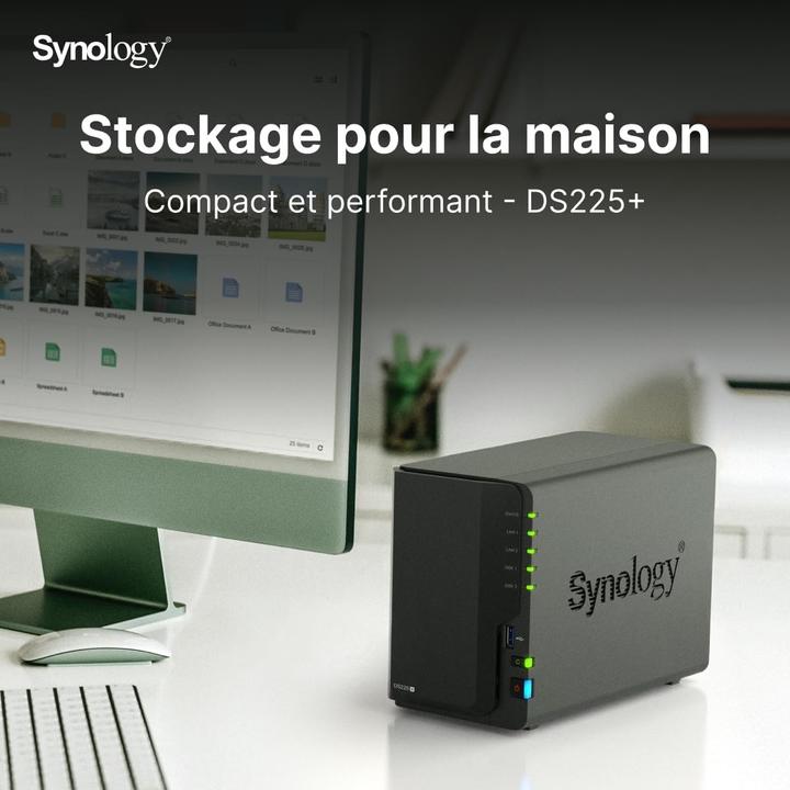 Image du produit Synology DS225+ (0 TB)