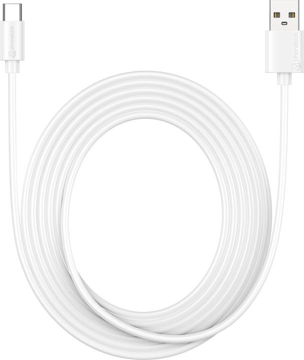 Image du produit PhoneLook Long câble chargeur (ètres) USB-C vers USB-A (3 m)
