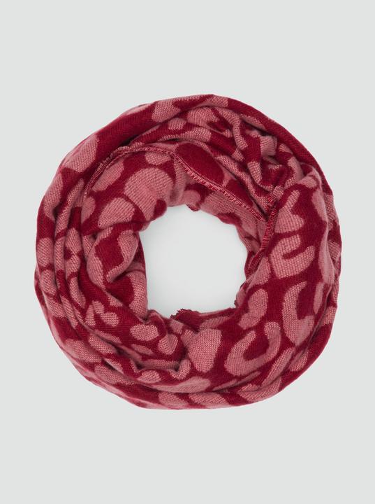 Produktbild S.Oliver Snood Loop-Schal mit Leo-Muster