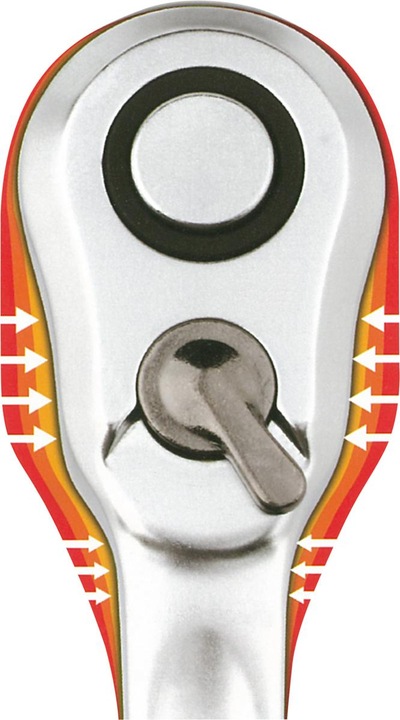 Actual product image HEYTEC Lever change ratchets 150 mm (1/4")