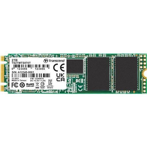Thumbnail - Transcend MTS970T 256 GB Interne M.2 SATA SSD 2280 SATA III Retail TS256GMTS970T (256 GB, M.2 2280), SSD