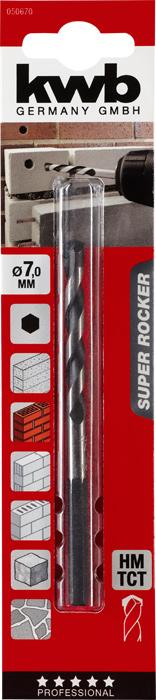 Actual product image kwb Concrete twist drill (7 mm)