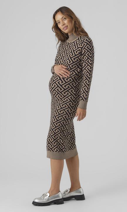 Immagine prodotto Vero Moda Maternity VMMARIA LS VESTITO A CALZA ALTA REP Vestito lavorato a maglia (M)