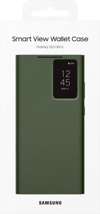Actual product image Samsung Smart View Wallet Case (Samsung Galaxy S23 Ultra)