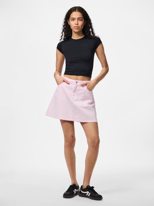 Produktbild Pieces PCFLORA A-LINIE JEANS Minirock (L)