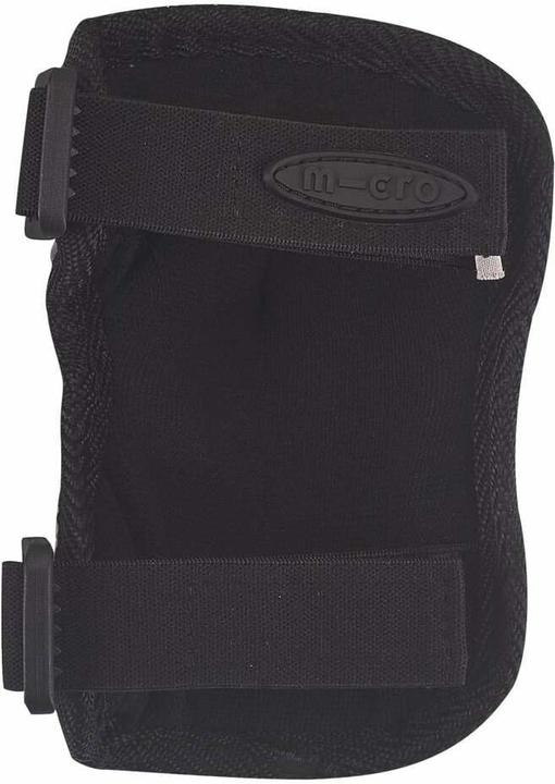 Actual product image Micro Knee/elbow pads reflective black M (M, Knee pad, Pair)