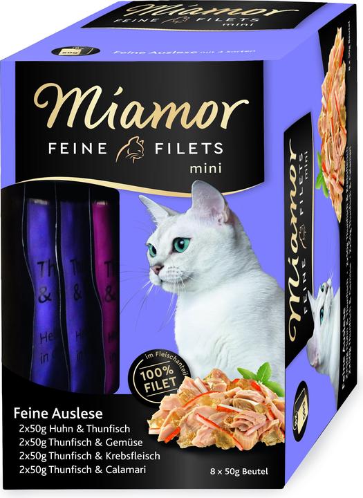 Immagine prodotto Miamor Cibo umido per gatti (Adulto, 8 pz., 400 g)