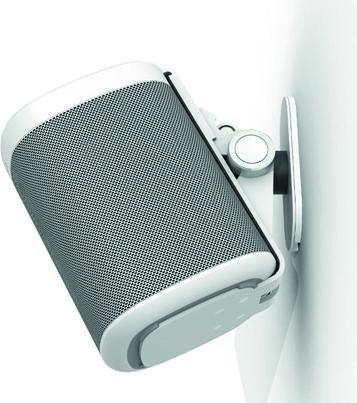 Produktbild Mountson MS111W - Wall mount lockable Sonos One (1 Stk., Wandmontage, Drehbar, Neigbar)