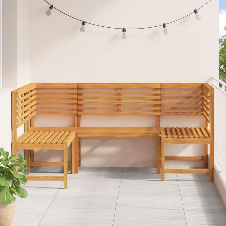 Produktbild vidaXL Gartenbänke Set