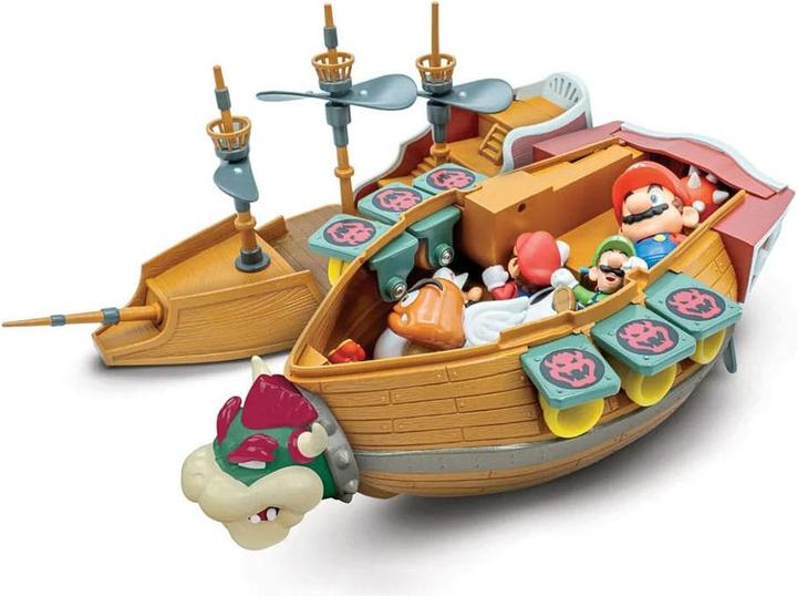 Produktbild Jakks Pacific Super Mario 2.5 Inch Deluxe Bowser"s Ship Playset