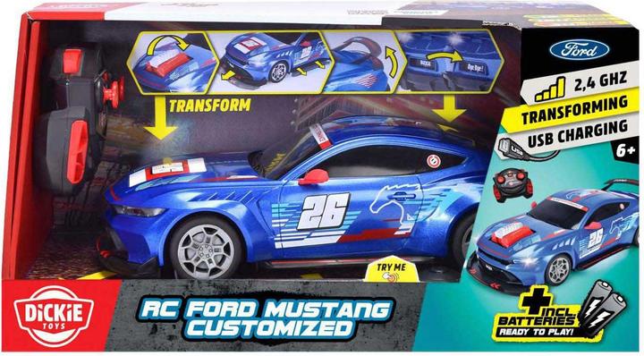 Image du produit Dickie RC Ford Mustang Customized, Try Me, RTR