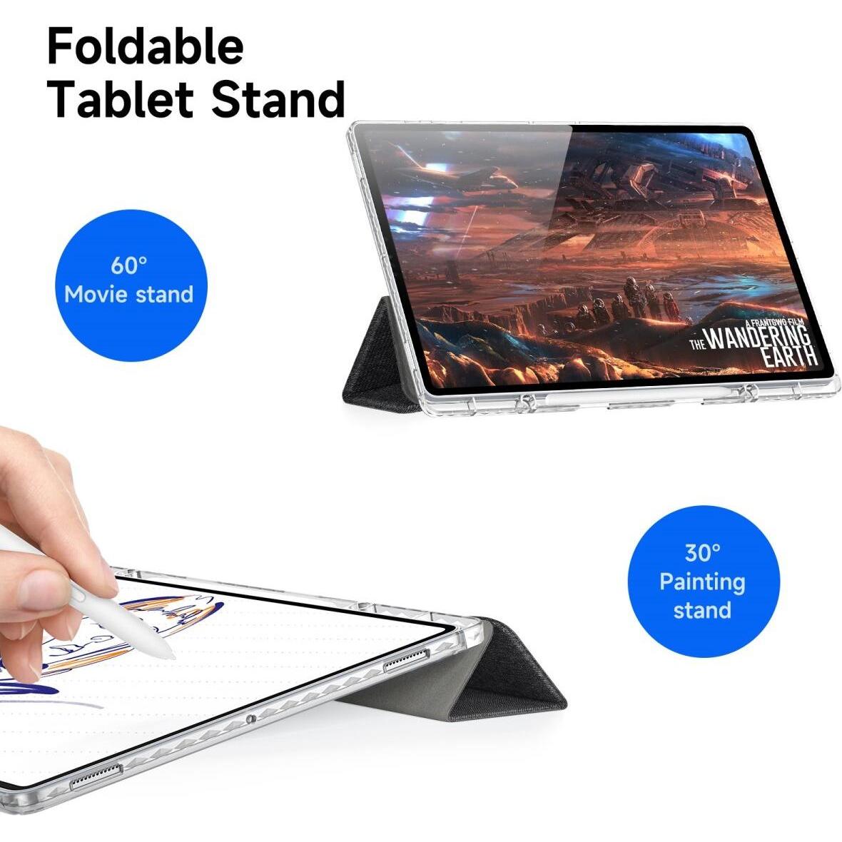 Thumbnail - Dux Ducis Unid Schutzhülle (Galaxy Tab S9+, Galaxy Tab S9 FE+, Galaxy Tab S10+), Tablet Hülle, Schwarz