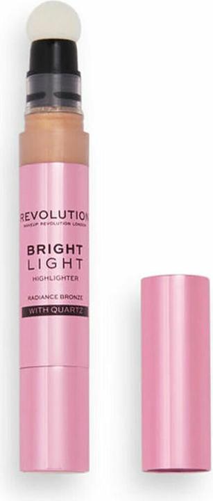 Actual product image Makeup Revolution Revolution Make Up Bright Light Highlighter Radiance Bronze 3ml (radiance bronze, Highlighter)