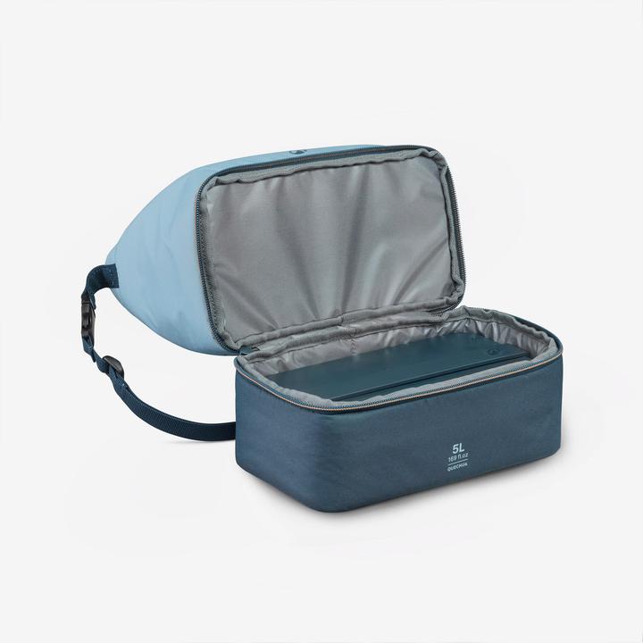 Immagine prodotto Quechua Lunchbox Isoliertasche 5 l mit 1-l-Lebensmitteldose aus Kunststoff - 100 (5 l)