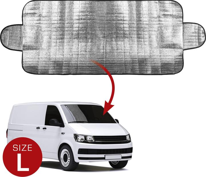 Actual product image Walser Auto-Sonnenschutz, PKW-Thermoschutz, Autoscheiben-Abdeckung 230x110 cm