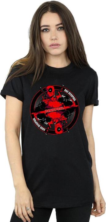 Image du produit - T-shirt DEADPOOL GOOD BAD - Femme (XL)