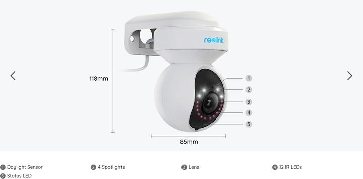 Image du produit Reolink E Series E560-4K 8MP (3840 x 2160 pixels)