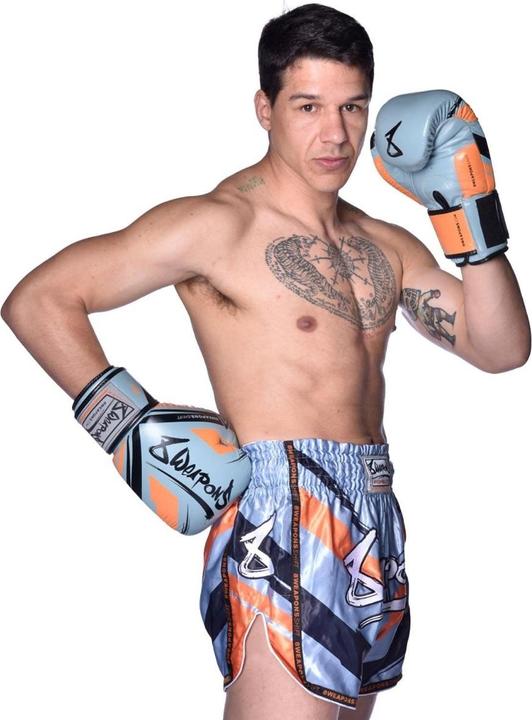 Produktbild 8Weapons Boxing Gloves, Shift, ice-grey-orange, 12 Oz (12 OZ)